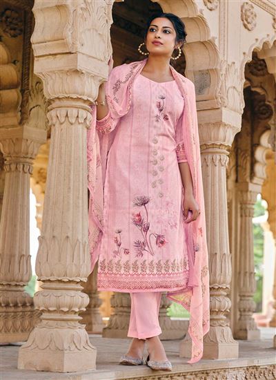 Pink colour dress images best sale