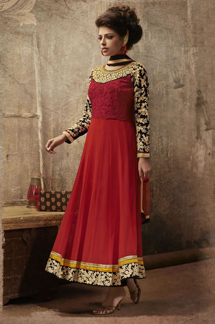 Buy Mumtaz Sons Women Cotton Anarkali Suit Unstitched Dress Material Online  at Best Prices in India - JioMart.